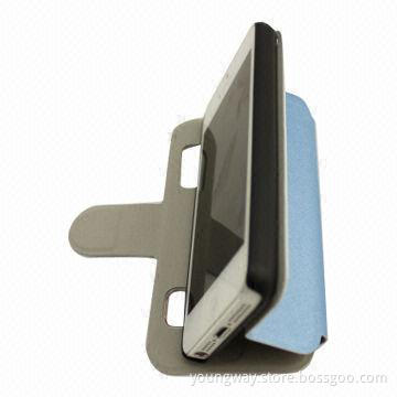 Leather Magnetic Flip Case Cover, Protector Skin for New iPhone 5C and Easy to Insert or Remove